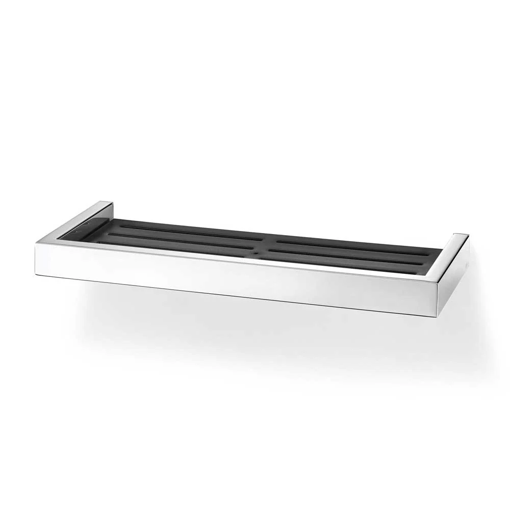 Linea Polished Stainless Steel Shower Shelf 35.2cm - Premium Bathroom Storage