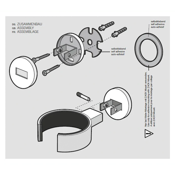 Scala Polished Stainless Steel Hairdryer Holder - Premium Bathroom Organisation - Image 6