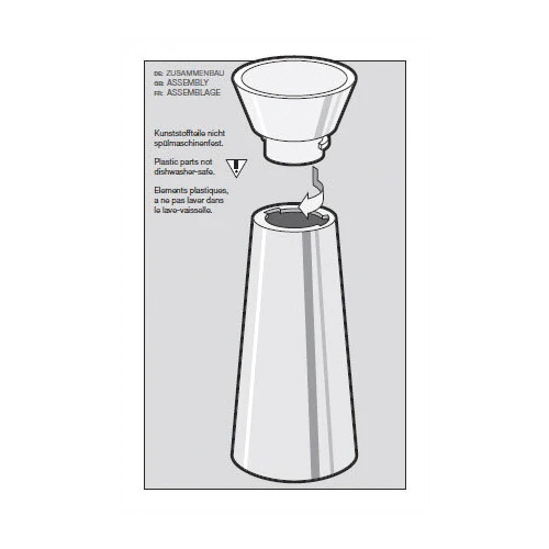 Taris Premium Brushed Stainless Steel Vase & Candle Holder - Green/Blue Inserts - Image 3