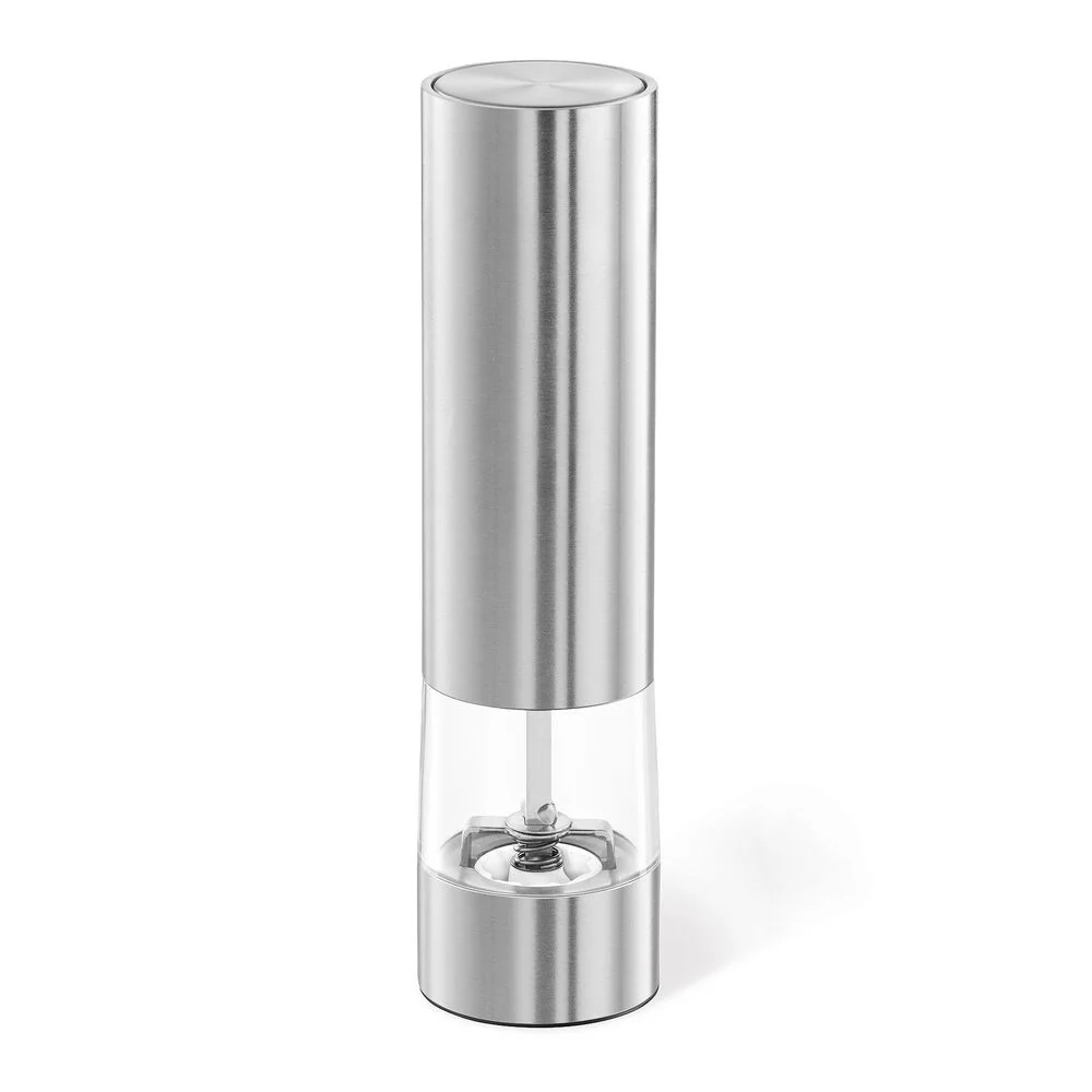 Monino Premium Electric Salt & Spice Mill - Brushed Stainless Steel - Image 2