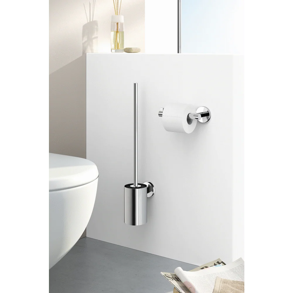 Scala Polished Stainless Steel Wall Toilet Brush - Premium Bathroom Hygiene - Image 2