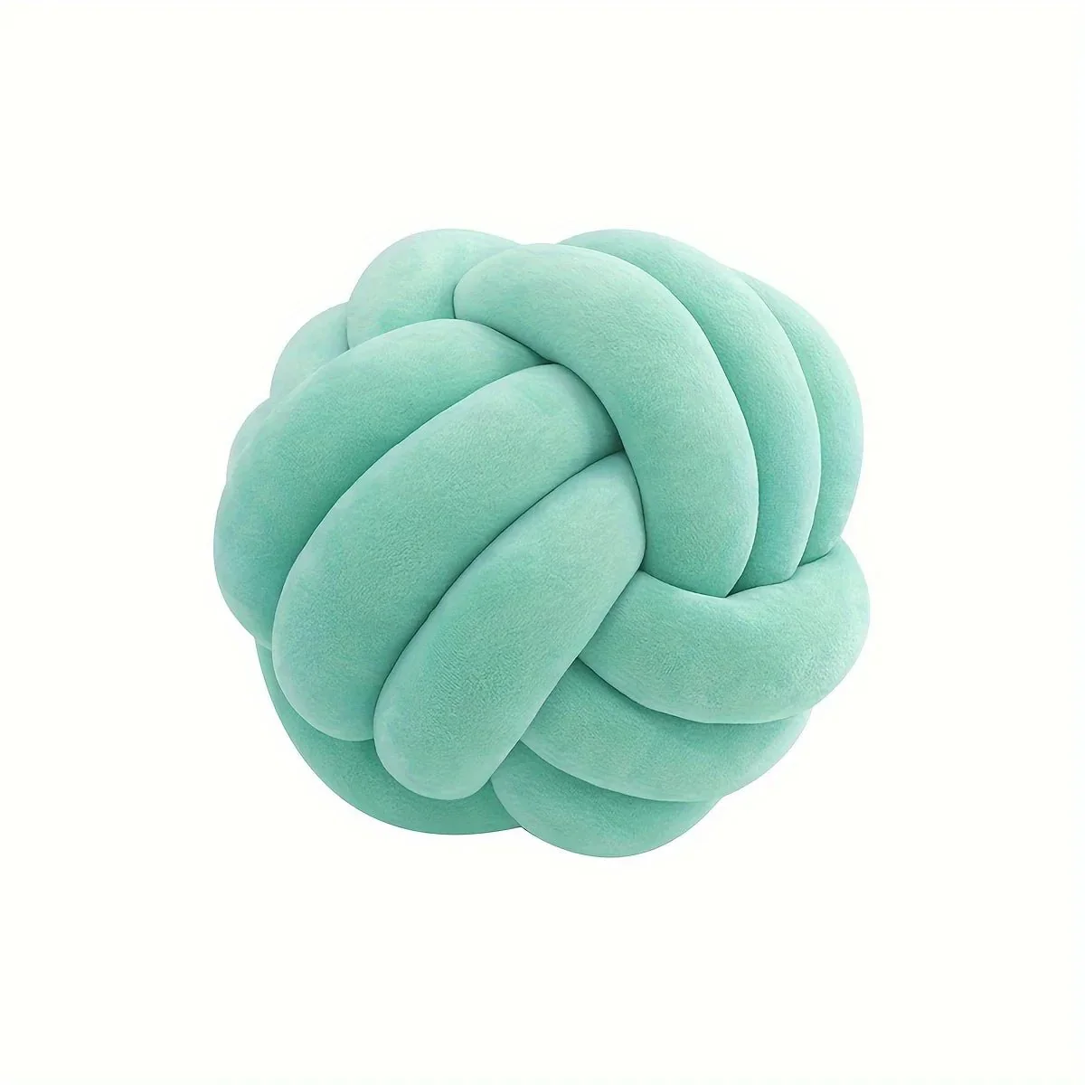 1pc Art Deco Striped Knot Pillow -Handmade, Soft Polyester.Cotton, Modern & Cozy Decorative Cushion for Homeand Sofa 9*9inch - Image 13