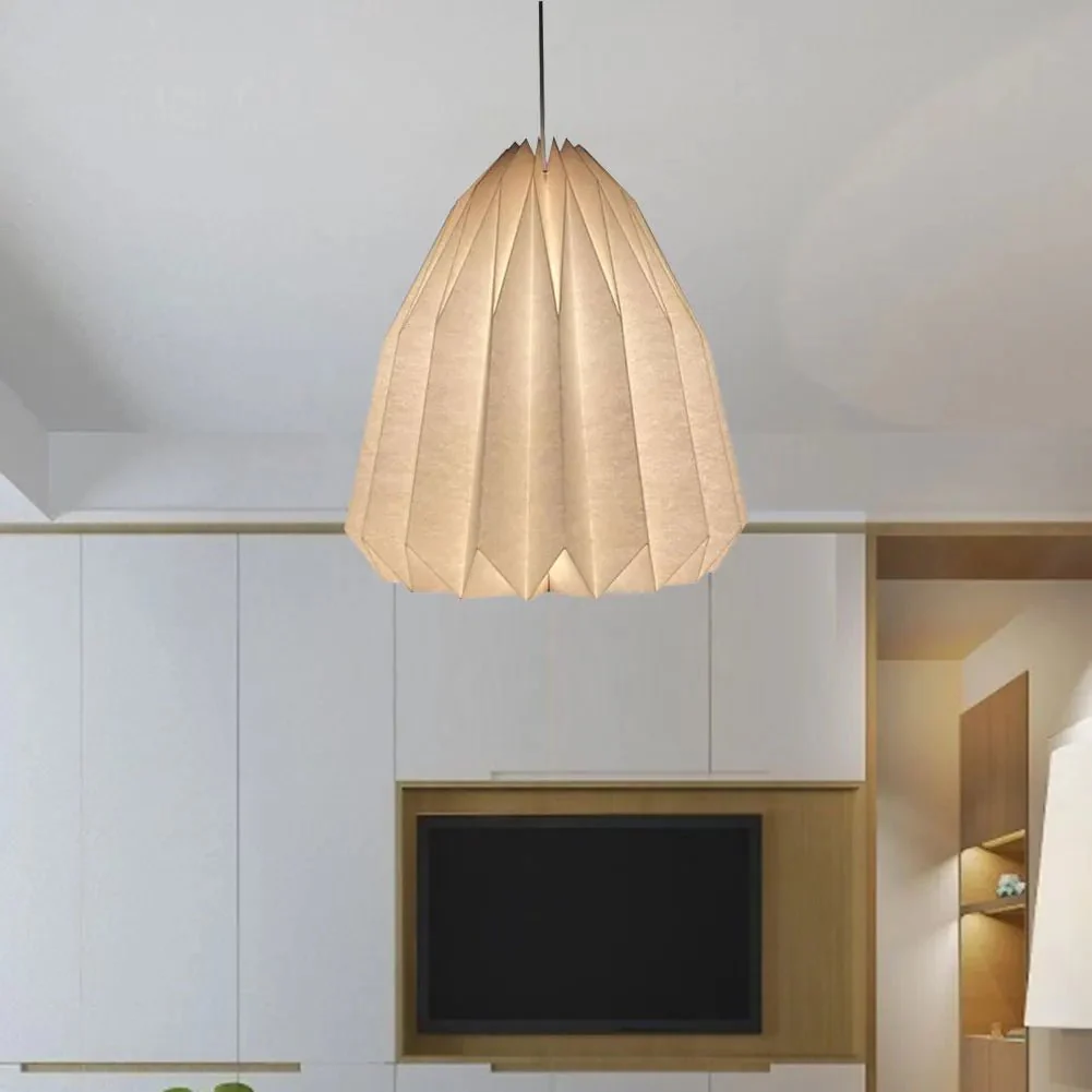 1PC Creative Origami Ceiling Lamp Shade Living Room Restaurant Cafe Hanging Lamp Cover Nordic Style Lampshade Bedroom Decoration - Image 11