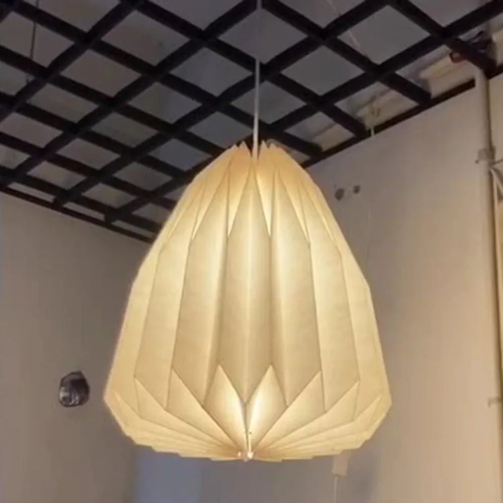 1PC Creative Origami Ceiling Lamp Shade Living Room Restaurant Cafe Hanging Lamp Cover Nordic Style Lampshade Bedroom Decoration - Image 15