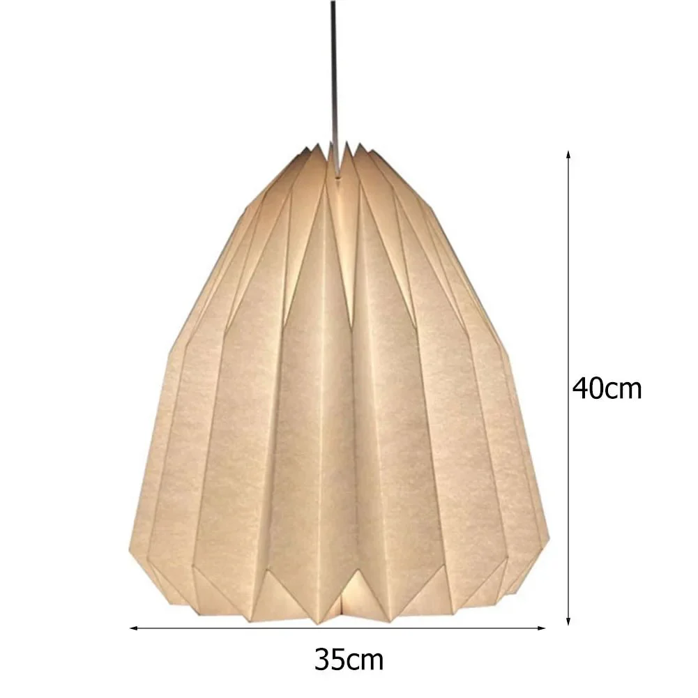 1PC Creative Origami Ceiling Lamp Shade Living Room Restaurant Cafe Hanging Lamp Cover Nordic Style Lampshade Bedroom Decoration - Image 24