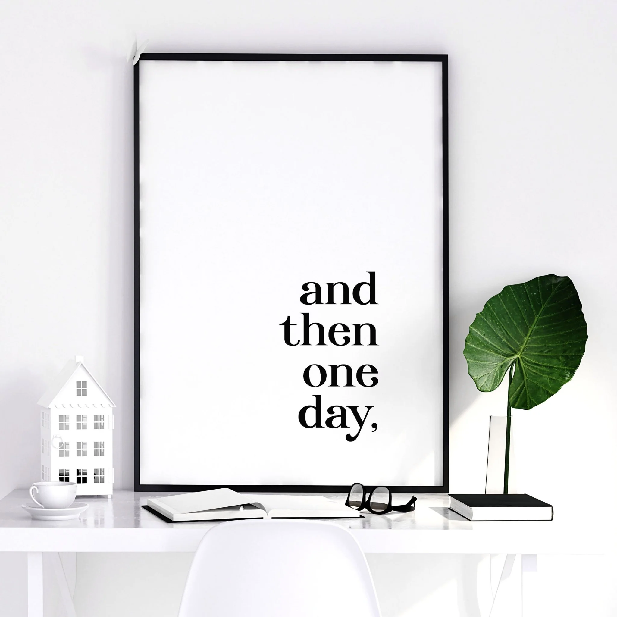 1st year anniversary gift | set of 2 wall art prints for Bedroom - Image 3