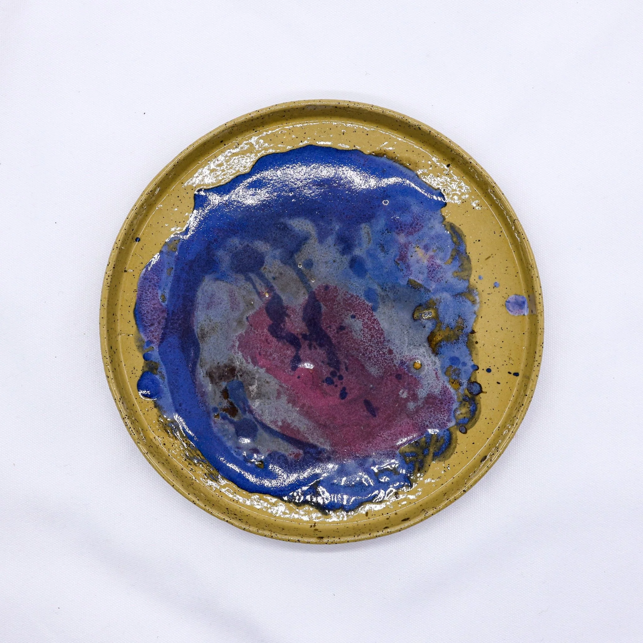 23 cm Deepsea Stoneware Handmade Ceramic Dinner Plate