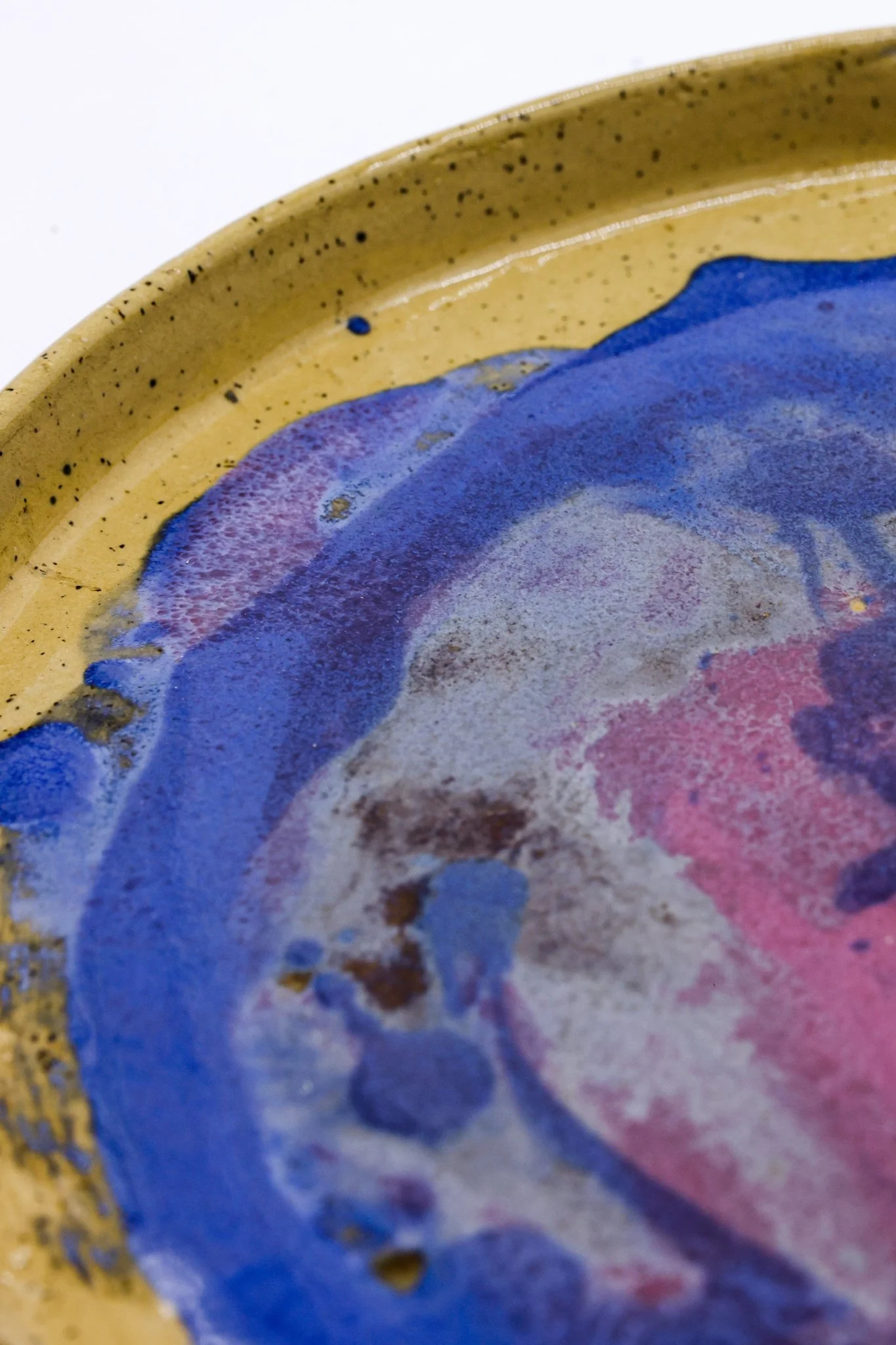 23 cm Deepsea Stoneware Handmade Ceramic Dinner Plate - Image 3