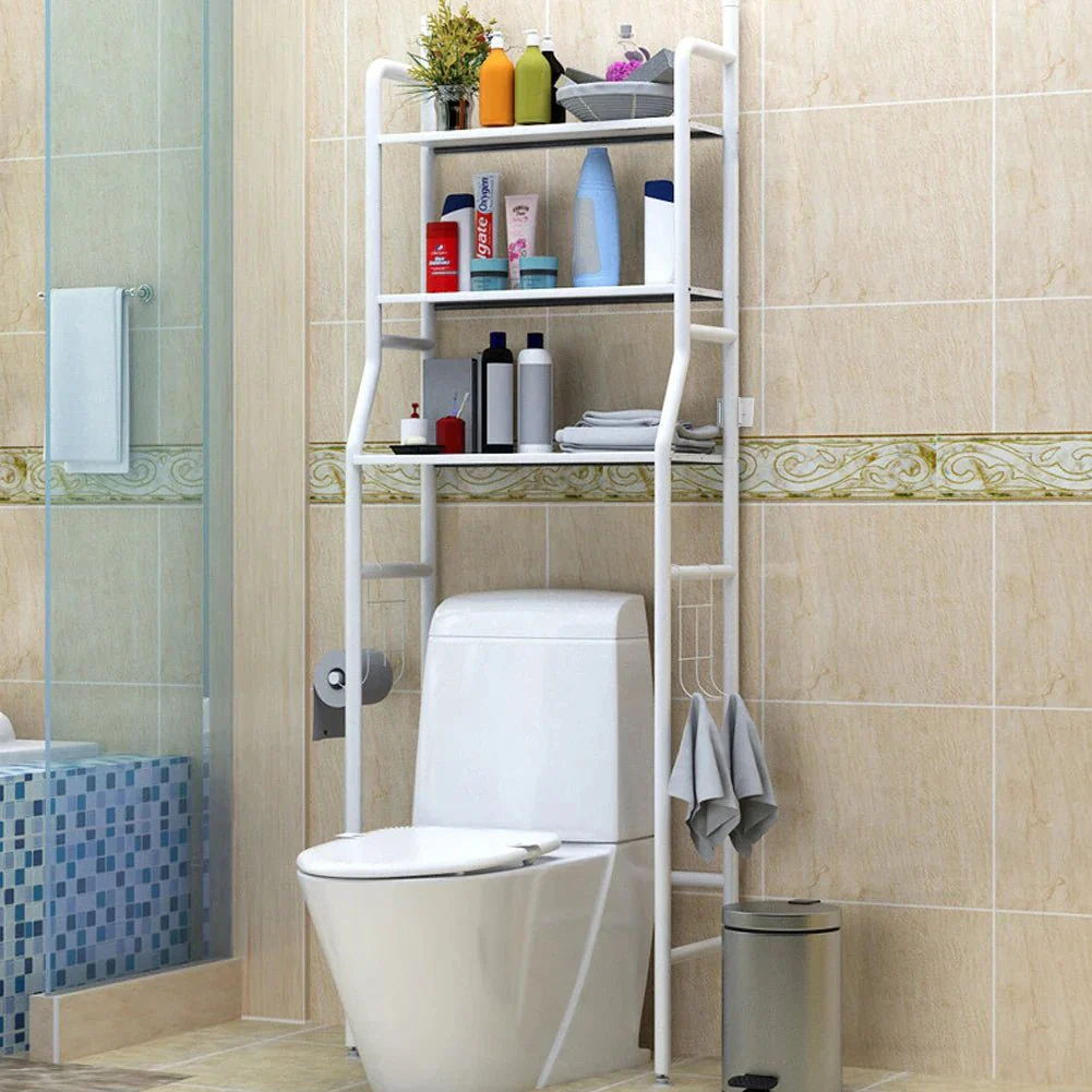 3 Tiers Over Toilet Storage - Image 39