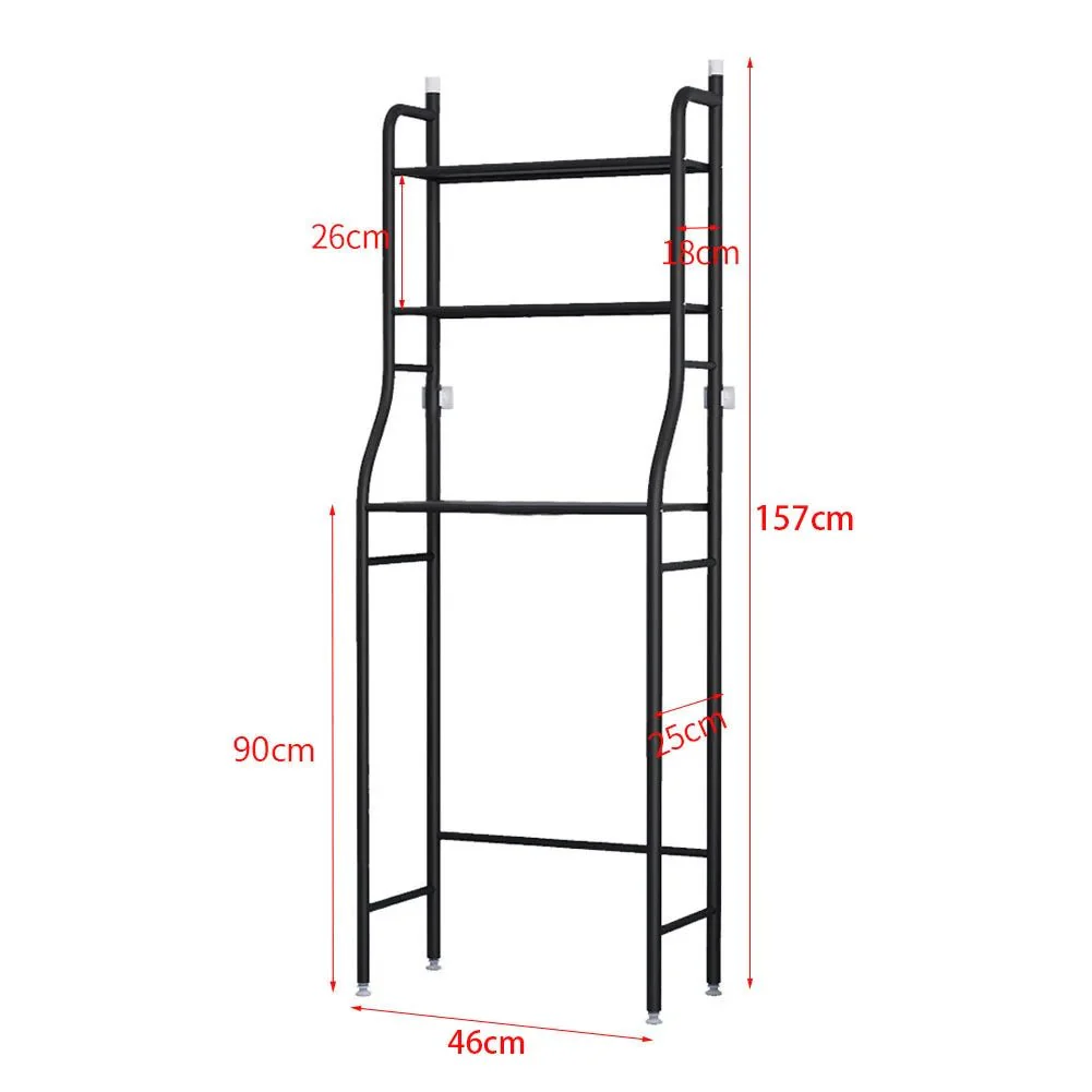 3 Tiers Over Toilet Storage - Image 42