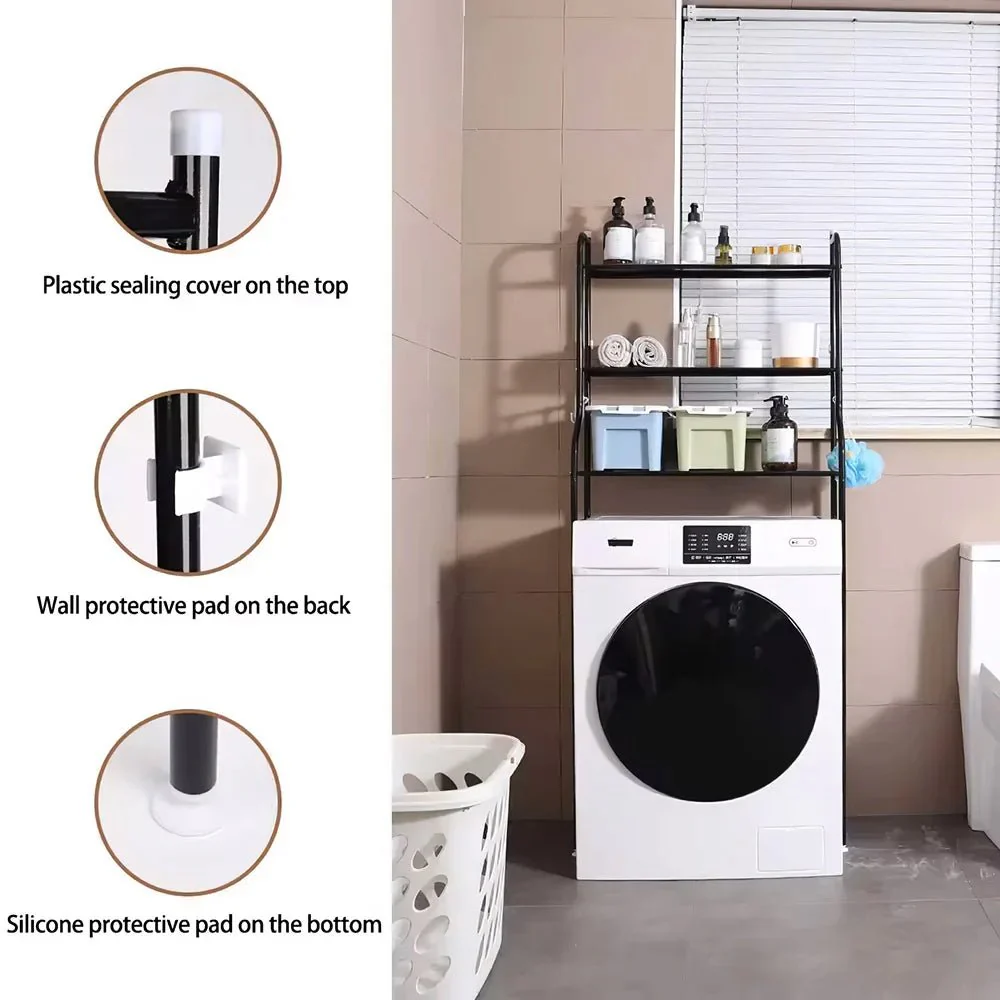 3 Tiers Over Toilet Storage - Image 7
