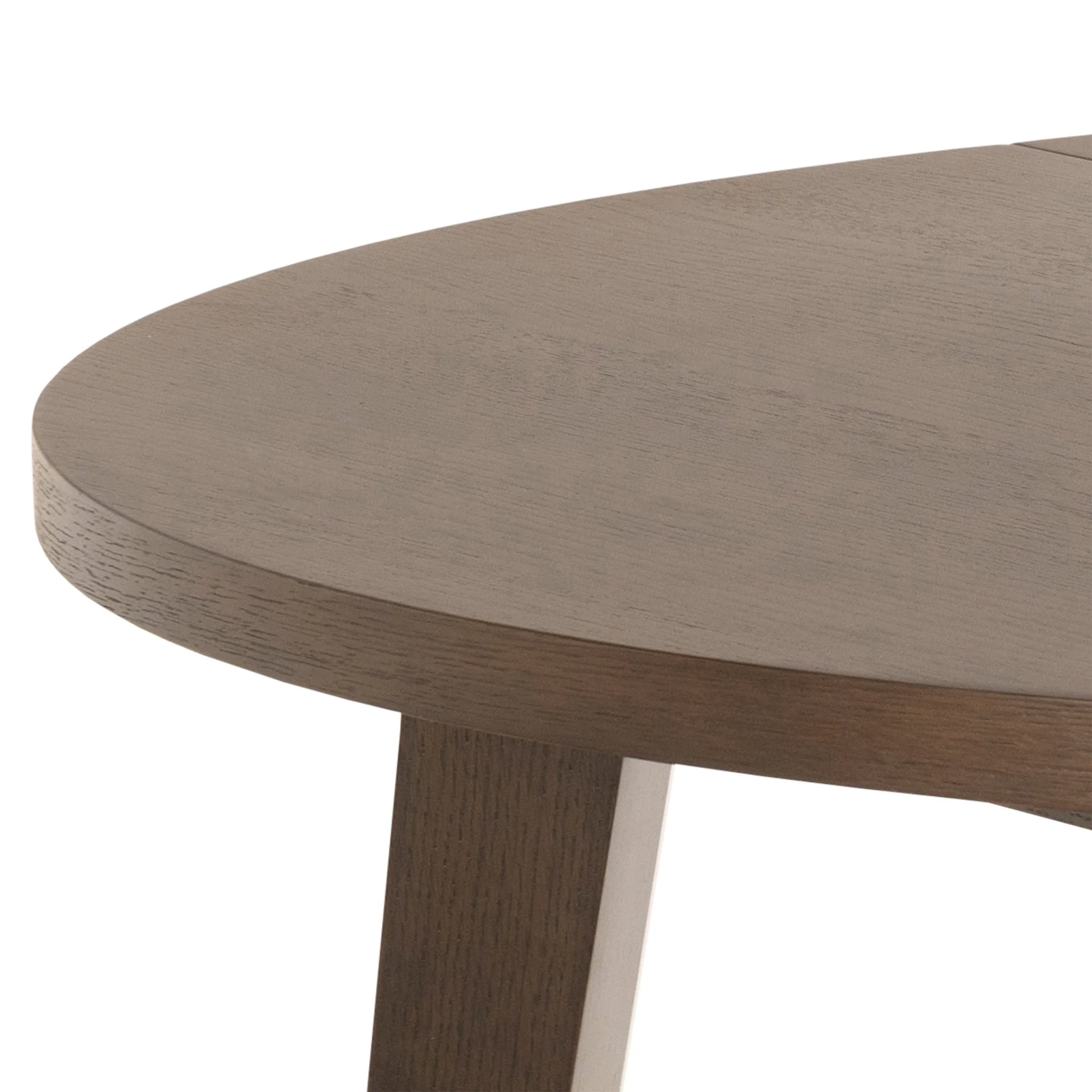 A-Line Round Dining Table Smoked Oak - Image 4