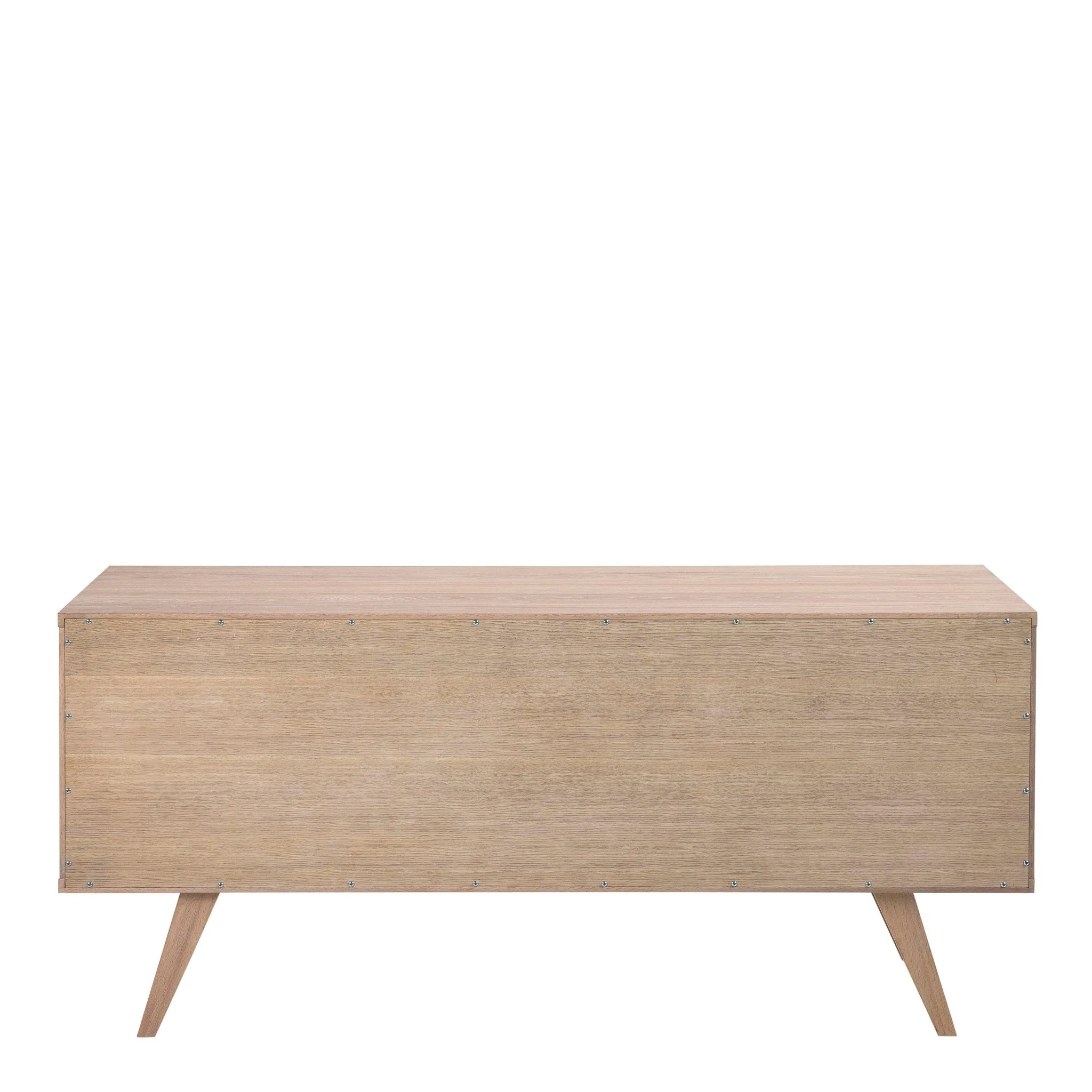 A-Line Sideboard with 4 Drawers and Sliding Door in White Oak - Image 4
