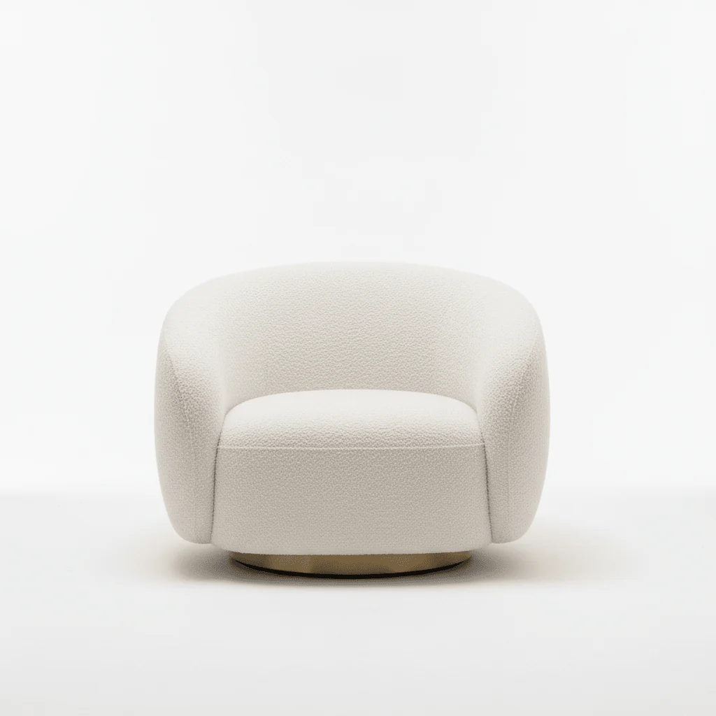 A532 Boucle Lounge Chair