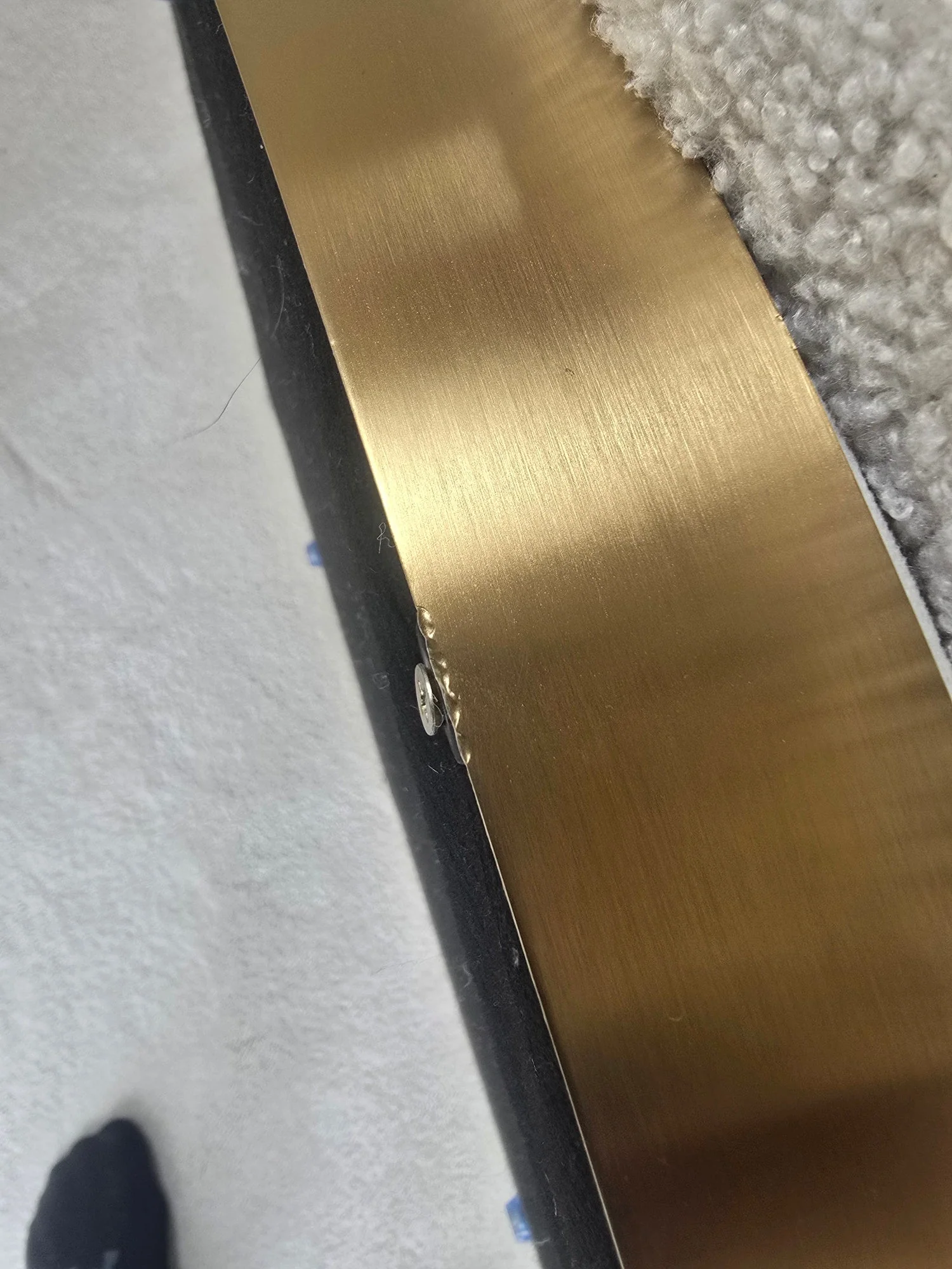 A532 Boucle Lounge Chair, Display (with scratches on the base) - Image 10