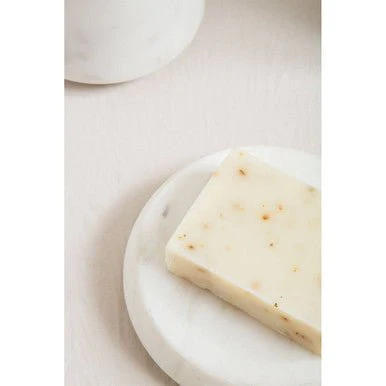 Abaska Off White Marble Soap Dish - Image 13