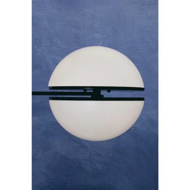 Abira Matte Black Ball Wall Light - Image 9