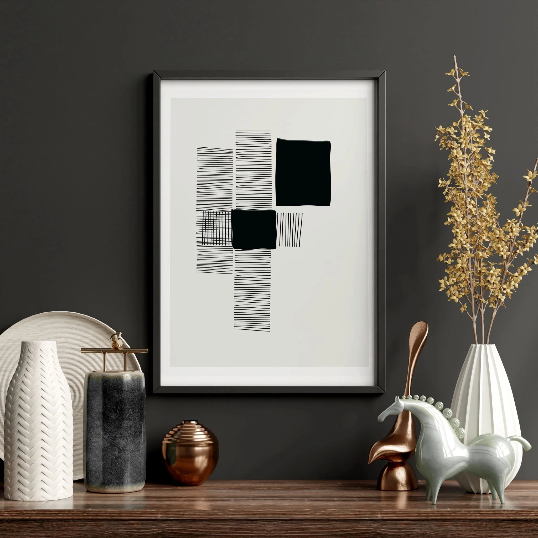 Abstract Art Painting | Set of 3 Abstract Wall art Prints - Image 14