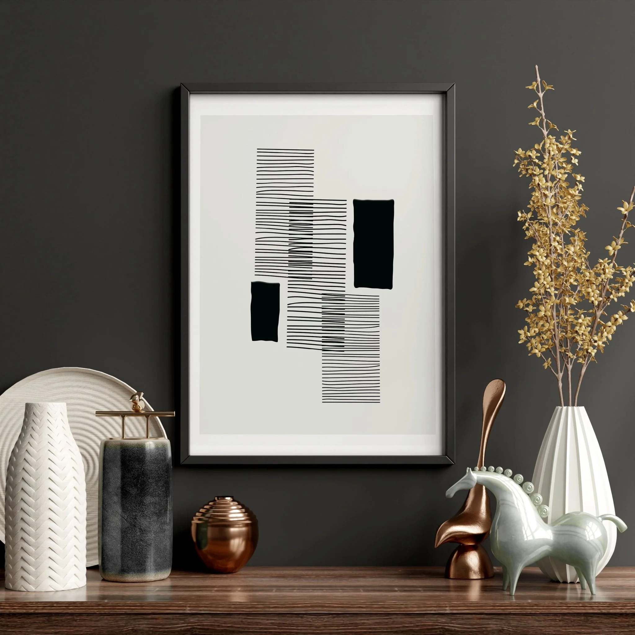 Abstract Art Painting | Set of 3 Abstract Wall art Prints - Image 15