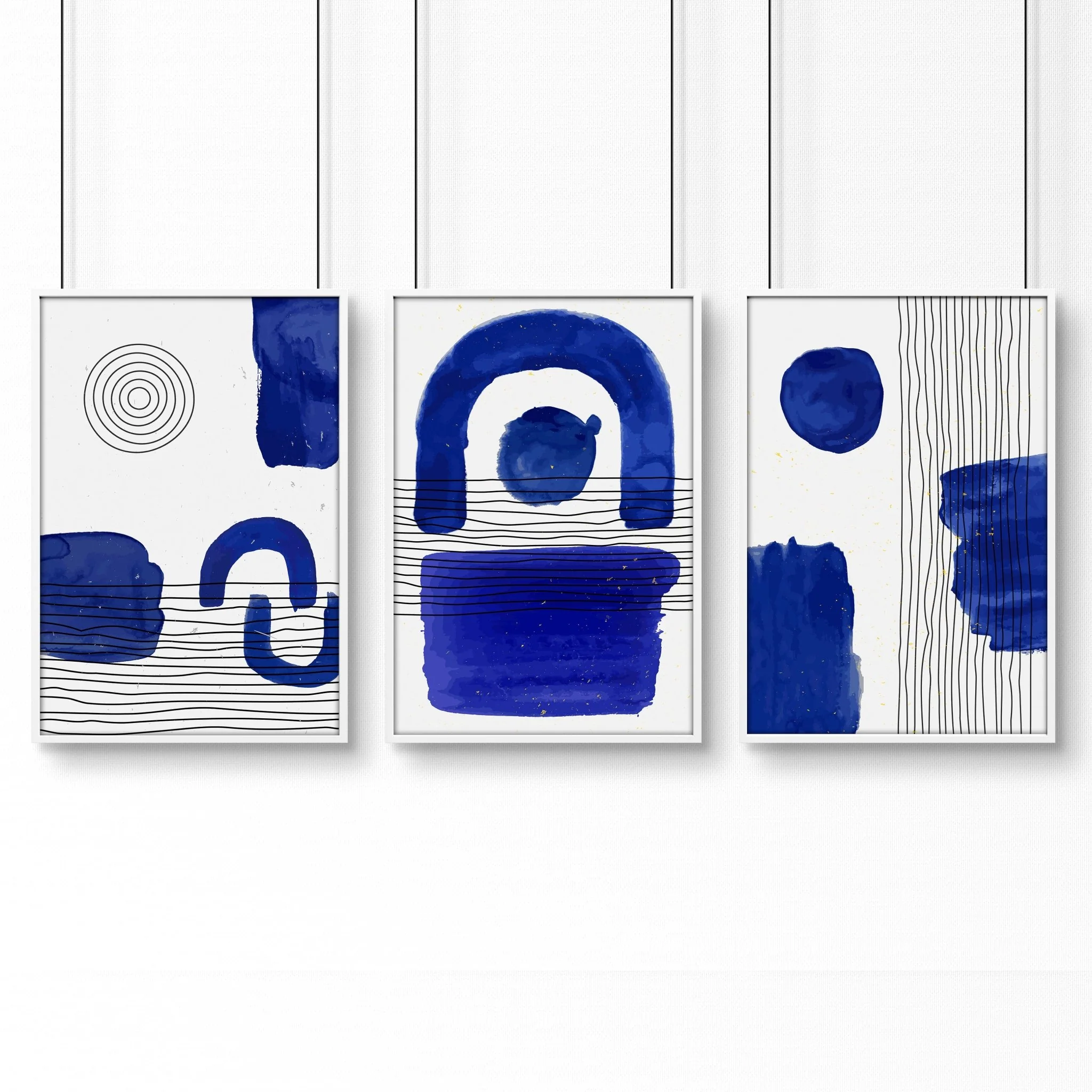 Abstract Art Print | Set of 3 Abstract Wall art Prints - Image 11