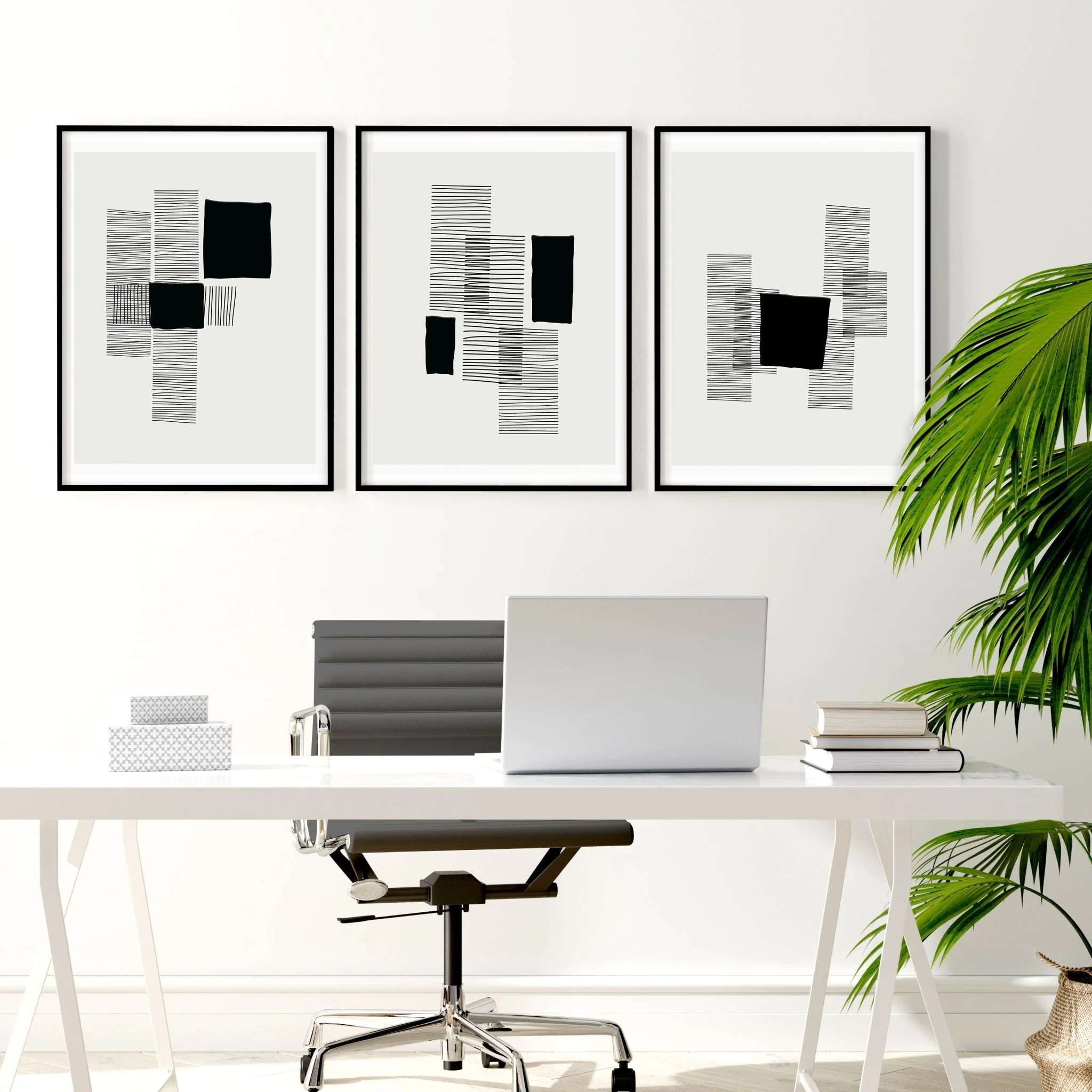 Abstract Artwork Prints | Set of 3 Abstract Wall art Prints - Image 6