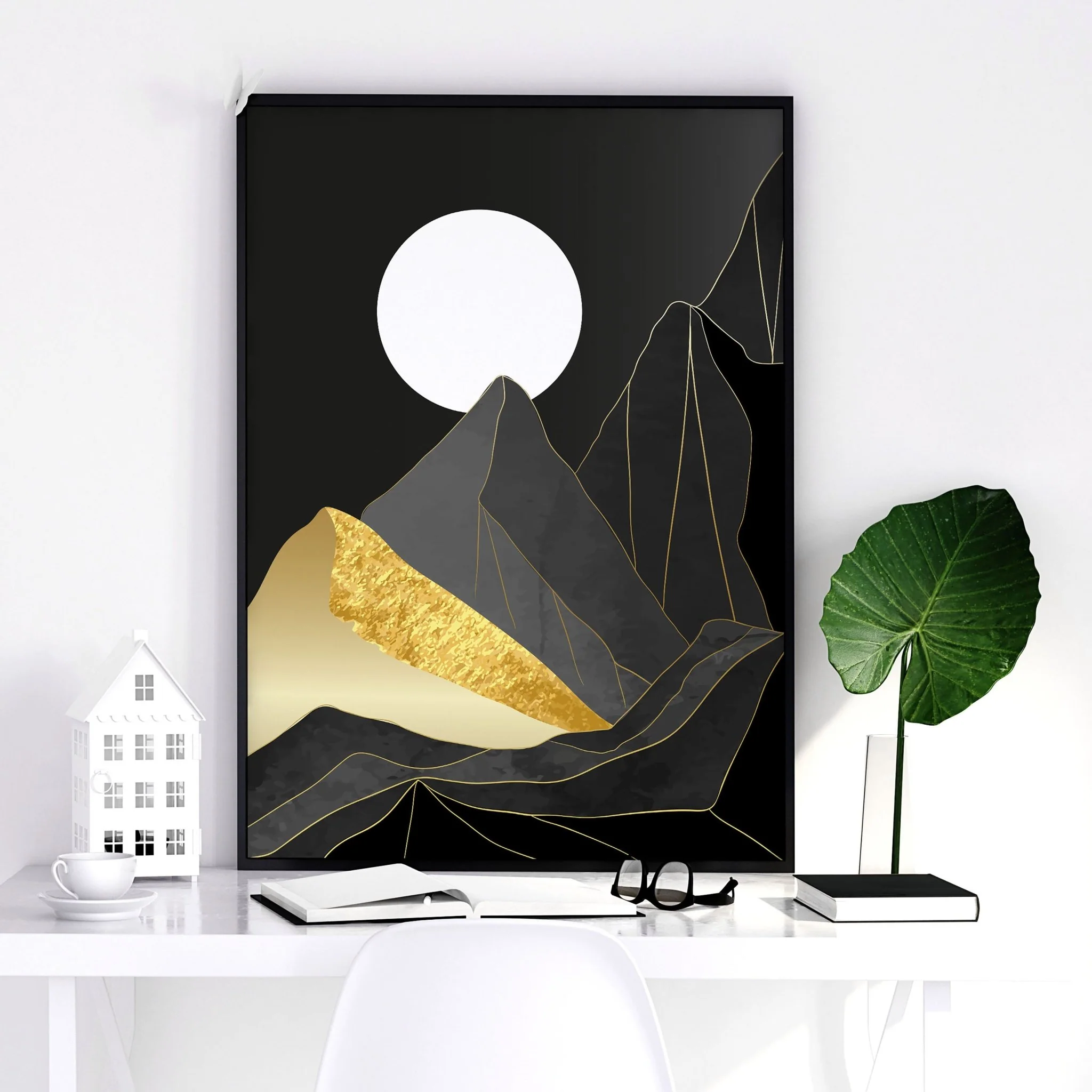 Abstract landscape | set of 3 wall art prints - Image 5