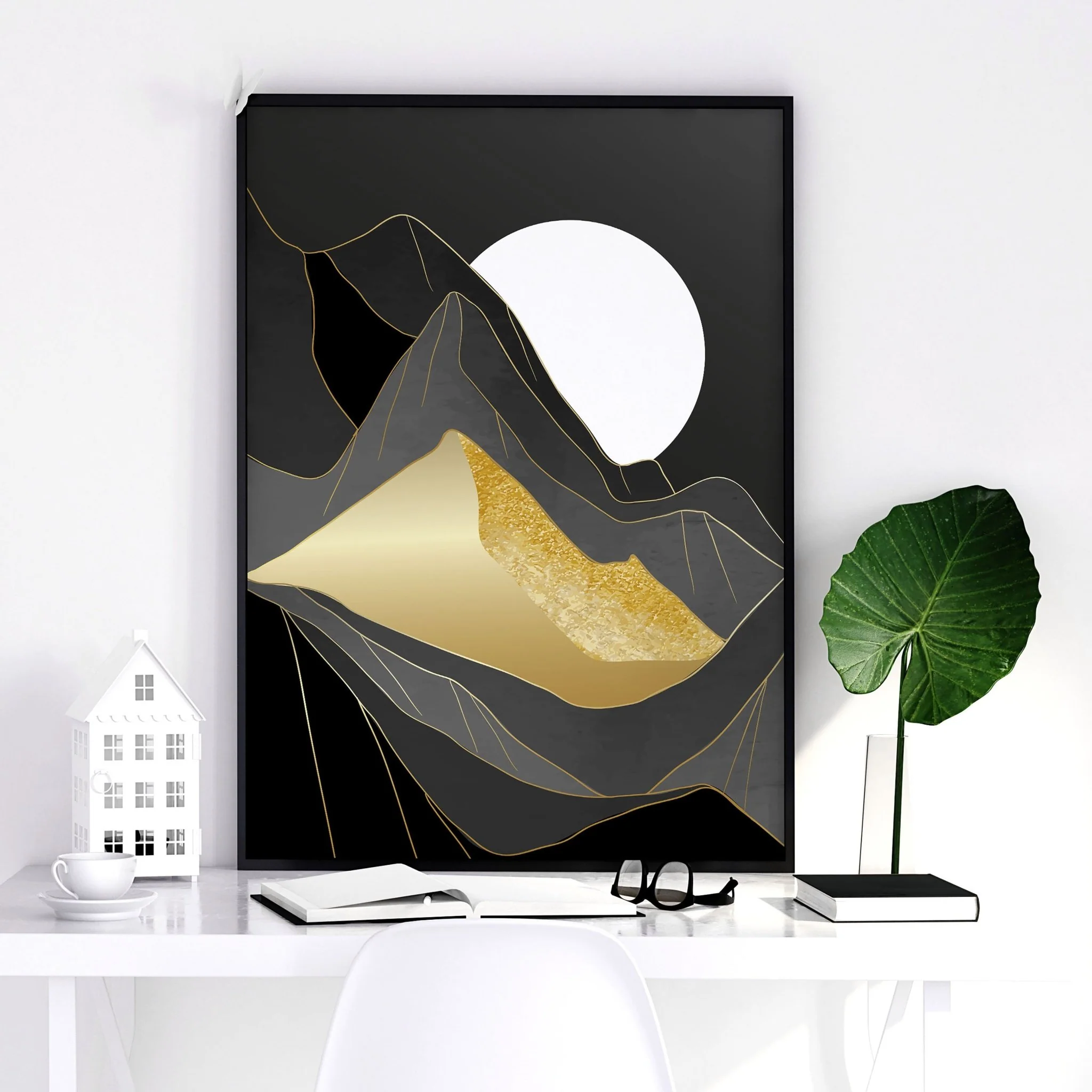 Abstract landscape | set of 3 wall art prints - Image 6
