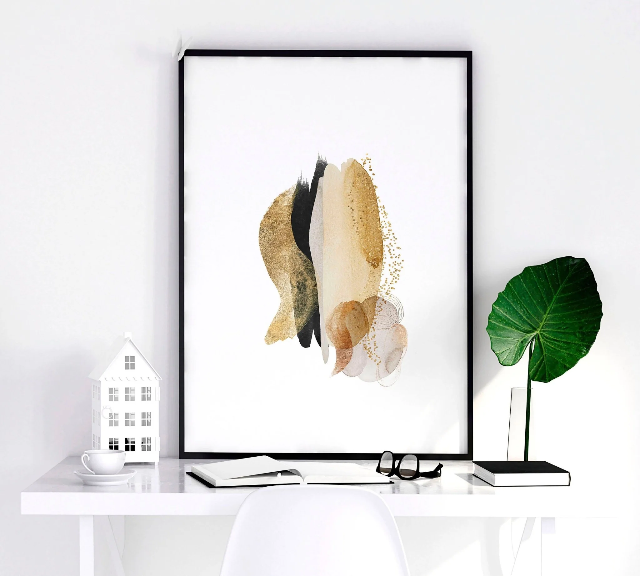 Abstract prints | set of 3 wall art for living room - Image 4