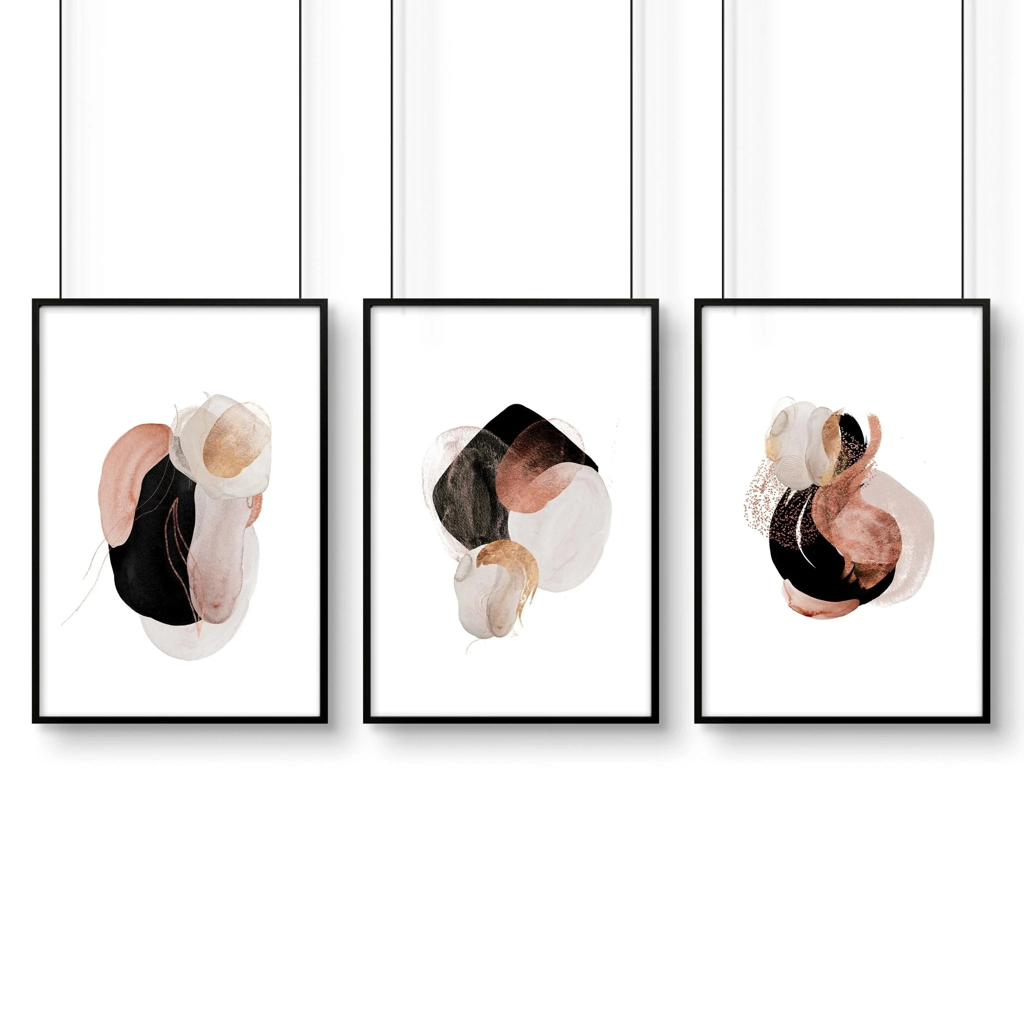 Abstract wall pictures | set of 3 wall art prints - Image 8