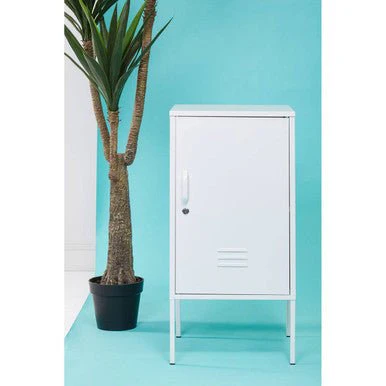 Academy One Door White Cabinet - Image 12