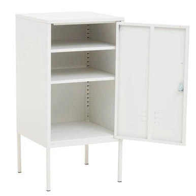 Academy One Door White Cabinet - Image 7