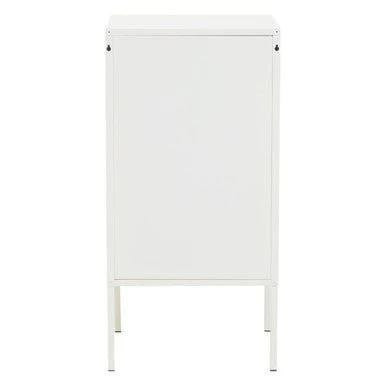 Academy One Door White Cabinet - Image 9