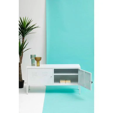 Academy Two Door White Locker Cabinet - Image 13