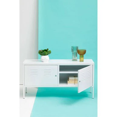 Academy Two Door White Locker Cabinet - Image 14