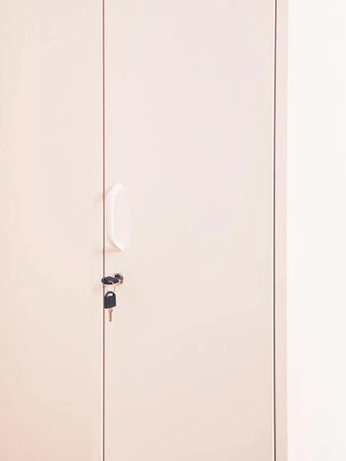 Academy White Tall One Door Locker - Image 11