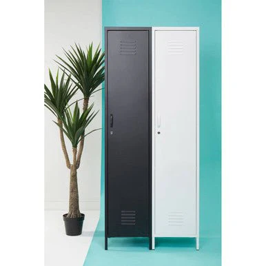 Academy White Tall One Door Locker - Image 14