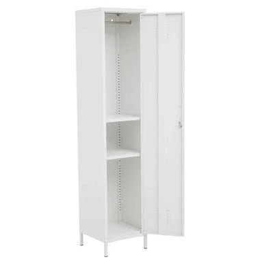 Academy White Tall One Door Locker - Image 7