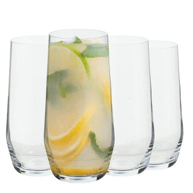 Ada Set Of 4 Crystal High Ball Glasses - Image 11