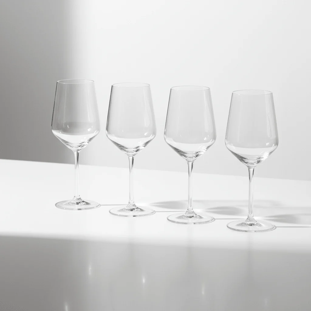 Ada Set Of 4 Crystal Wine Glasses - Image 5