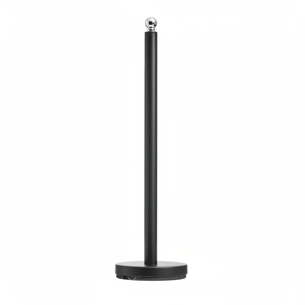 Adler Black Toilet Roll Holder