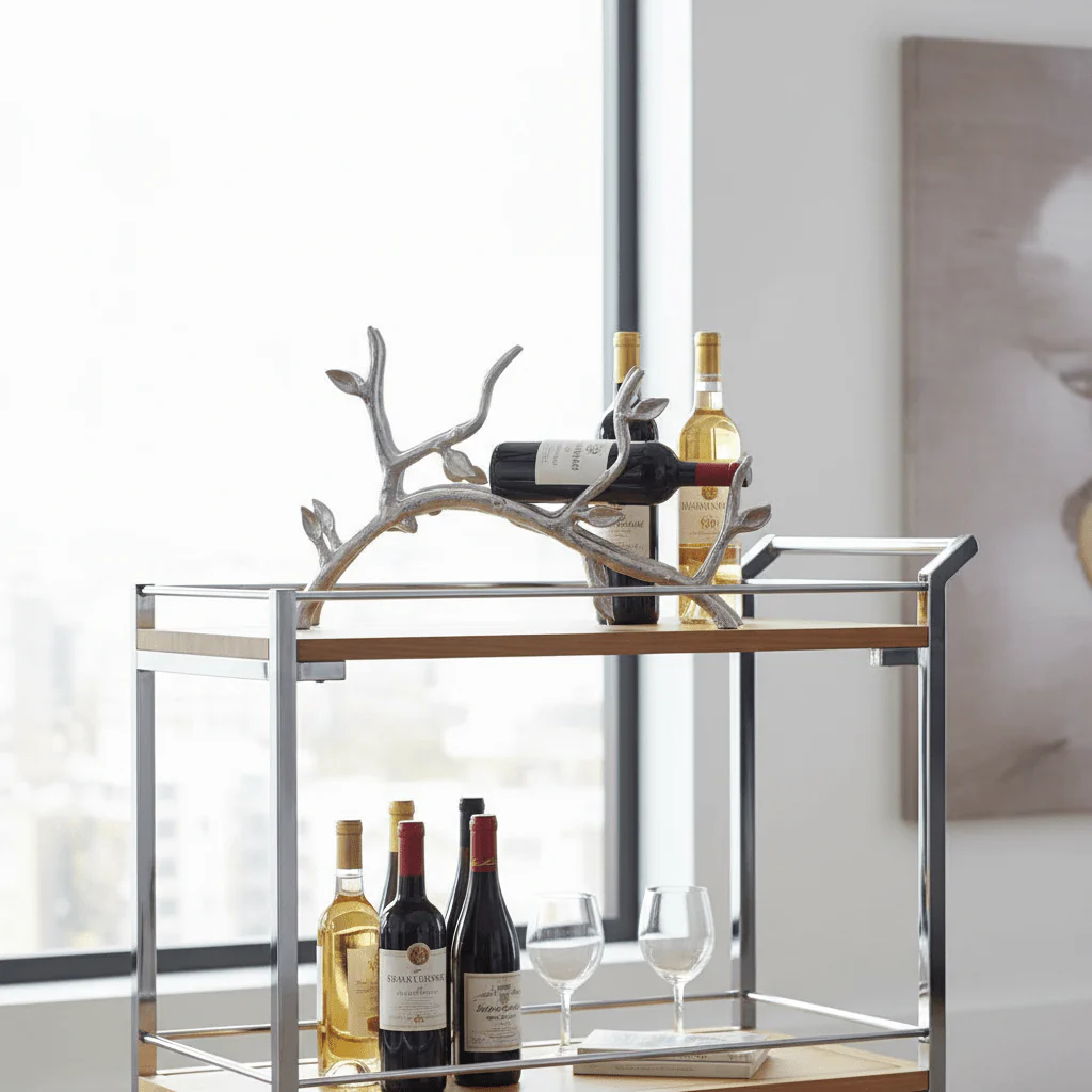 Adria 3 Bottle Branch Wine Rack - Image 4
