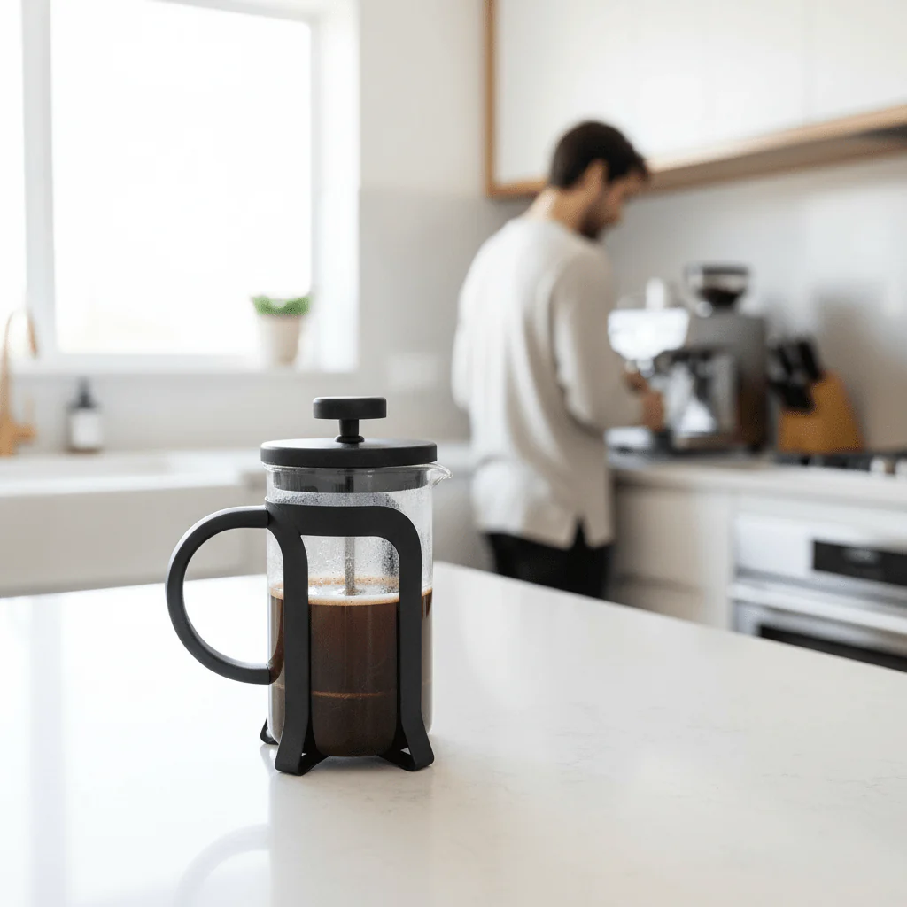 Akeala Matte Black Cafetiere 350 Ml - Image 2