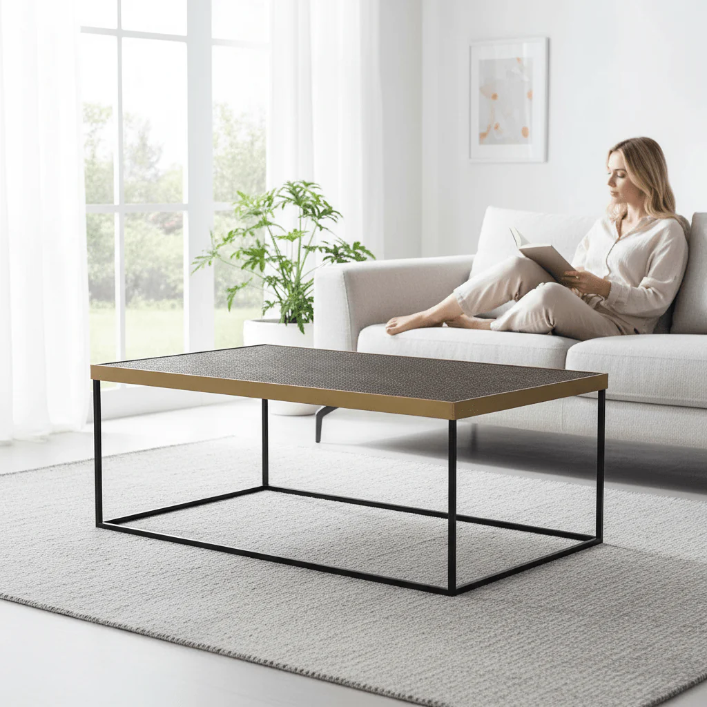 Akola Gold Coffee Table - Image 2