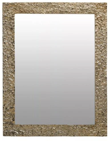 Akola Gold Finish Rectangular Wall Mirror - Image 6