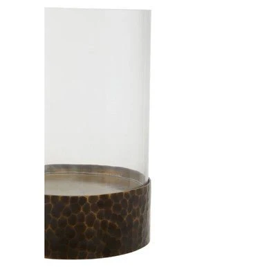 Akola Large Antique Gold Candle Holder - Image 8