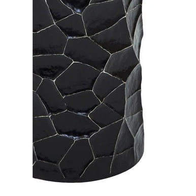 Akola Large Floor Standing Hurricane Candle Holder In Black - Image 14