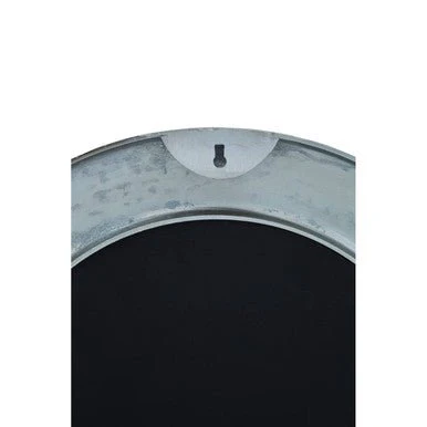 Akola Nickle Finish Round Wall Mirror - Image 8
