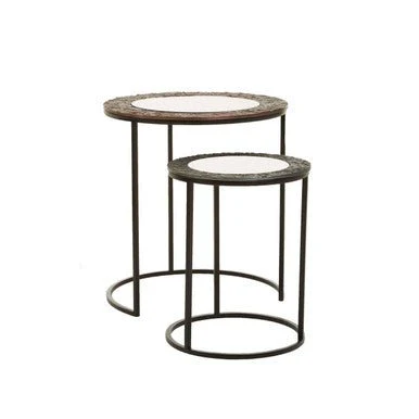 Akola Set Of 2 Round Nesting Tables - Image 5