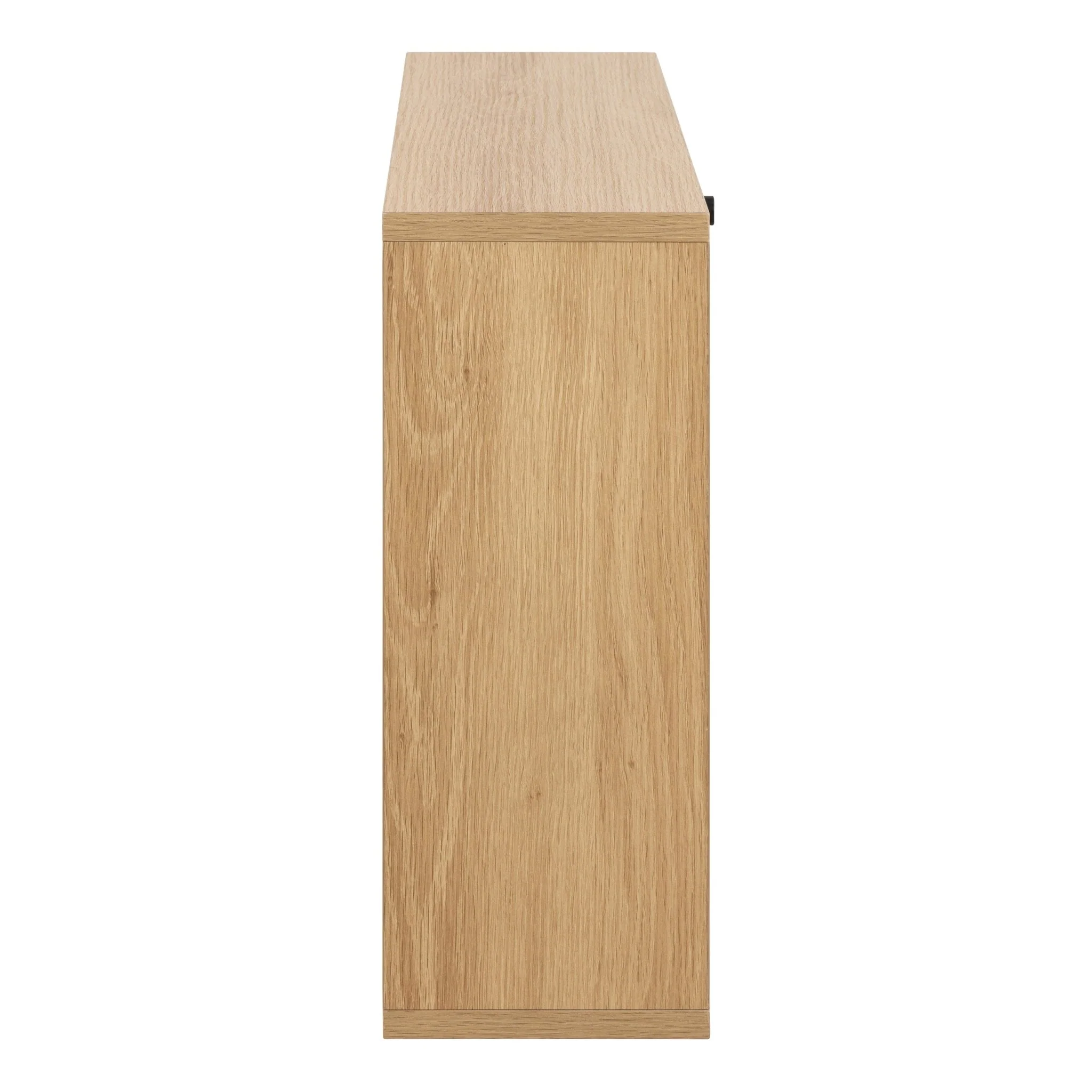 Albany Shoe Cabinet 1 Flip Down Door In Oak - Image 3