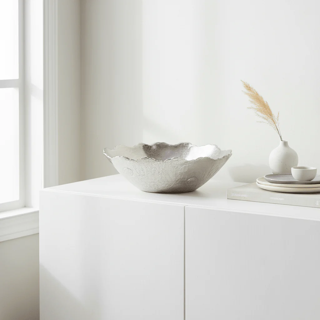 Albero Large Silver Bowl - Image 4